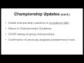 2021 NCAA Convention Recap - Division III February 2021
