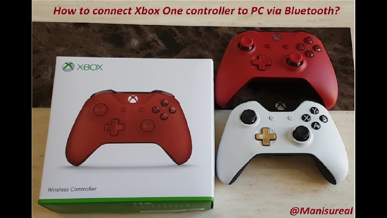 How To Connect Xbox One Controller To Pc Via Bluetooth Youtube