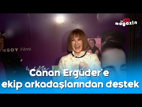 Kanser tedavisi gören Canan Ergüder'e ekip arkadaşlarından destek