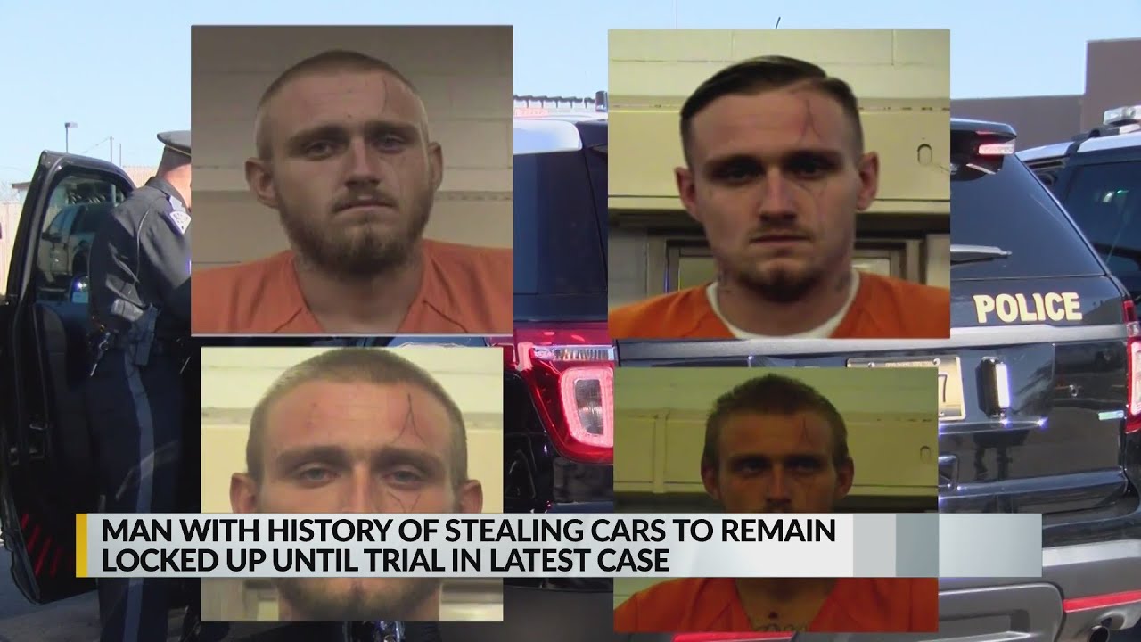 Man with history of stealing cars to remain behind bars - YouTube