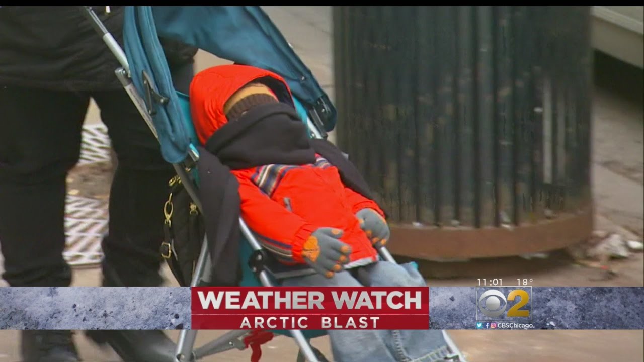 Arctic Blast Puts Chicago On Ice - YouTube