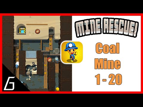 Mine Rescue | Gameplay Level 12 | Coal Mine Solution