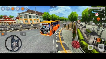 KSRTC Swift Deluxe Air Bus Mod | Bus Simulator Indonesia Gameplay @Ajneogaming