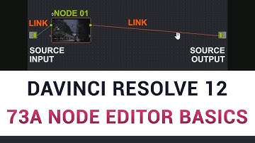DaVinci Resolve 12 - 73a Node Editor Basics