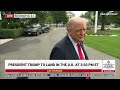 WATCH: President Trump Speaks to the Press Before Departing to the U.K. - 9/16/25
