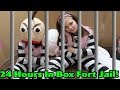 24 Hours In Box Fort Jail! I Ate All The Easter Candy!