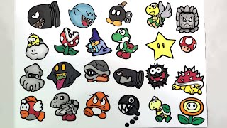 Magical coloring box | Surper mario Bros Coloringpages