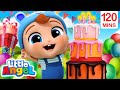 Baby johns birt.ay song   more little angel kids songs  nursery rhymes