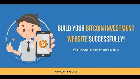 Get your Create bitcoin Investment website