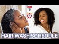 How Often To Wash Type 4 Hair For Growth - Natural Hair Routine Wash Schedule