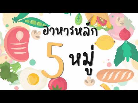 อาหารหลัก 5 หมู่ หน่วย อาหารดีมีประโยชน์ By ครูหนิง