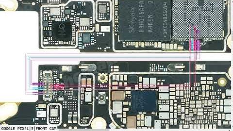GOOGLE PIXEL  5 FORNT CAMERA Error Notwarking Not Open Problem Hardware Solution #borneoschematic #g