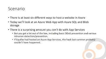 (OLD) How to secure your web app in Azure
