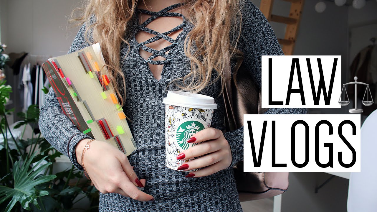 LAW SCHOOL VLOG #1 | European Law Lectures, Bagels & Blogging - YouTube