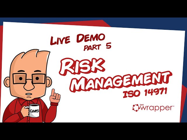 qmsWrapper - Live Demo Part 5: Risk Management ISO 14971