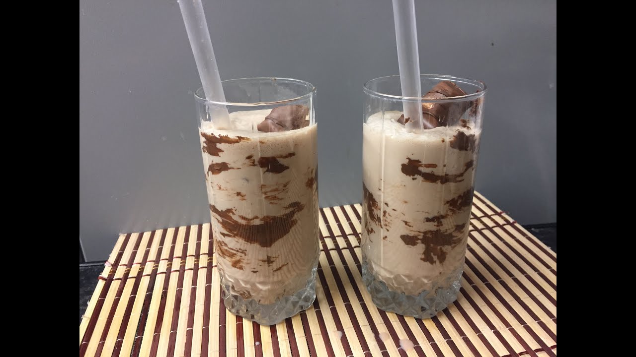 Chocolate Milkshake// Kinder Bueno Milkshake YouTube