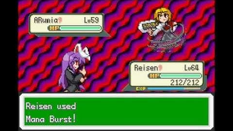 (Touhoumon)Touhou Puppet Play 1.8 Enhanced - Elite 4