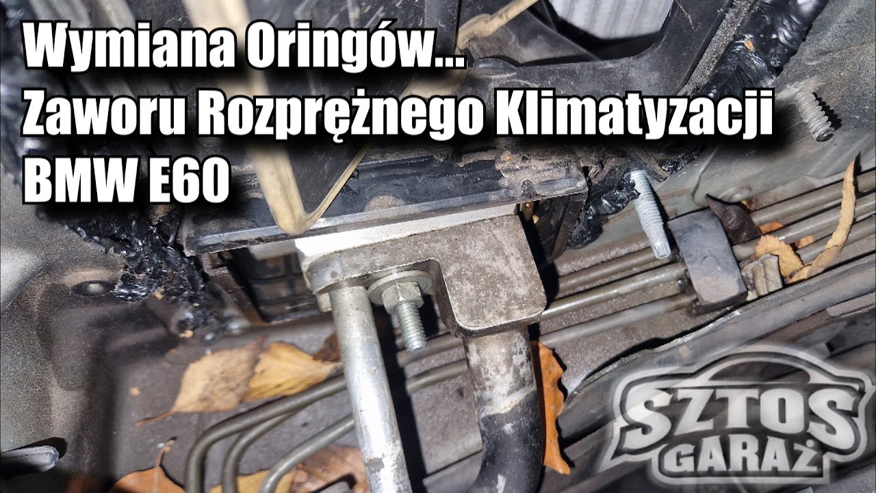 Fizyka Sprawdzian Z Fal I Ruchu Drgającego Wymiana Oringów Zaworu Rozprężnego Klimatyzacji BMW E60 - Nieszczelna