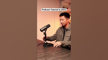 Hoe je een podcast start voor beginners 😅 #shorts #podcast #tutorial #skit