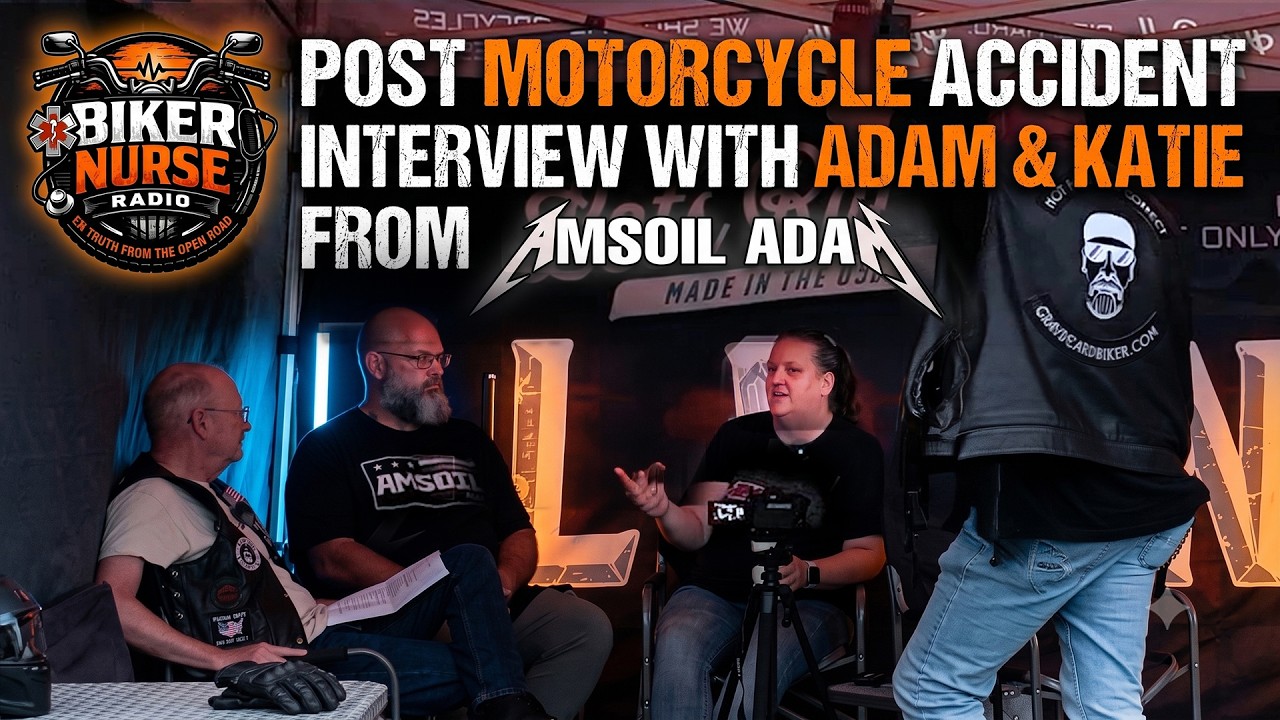 Post Motorcycle Accident Interview with Adam & Katie Halstead from the ...