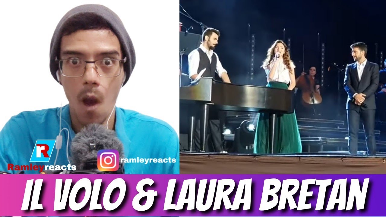 Reaction🎵Il Volo & Laura Bretan - Caruso | Ramley Reacts