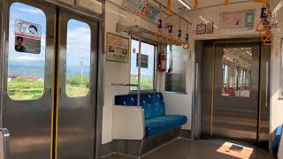長野電鉄8500系 T4編成 デハ8514 須坂～北須坂 走行音