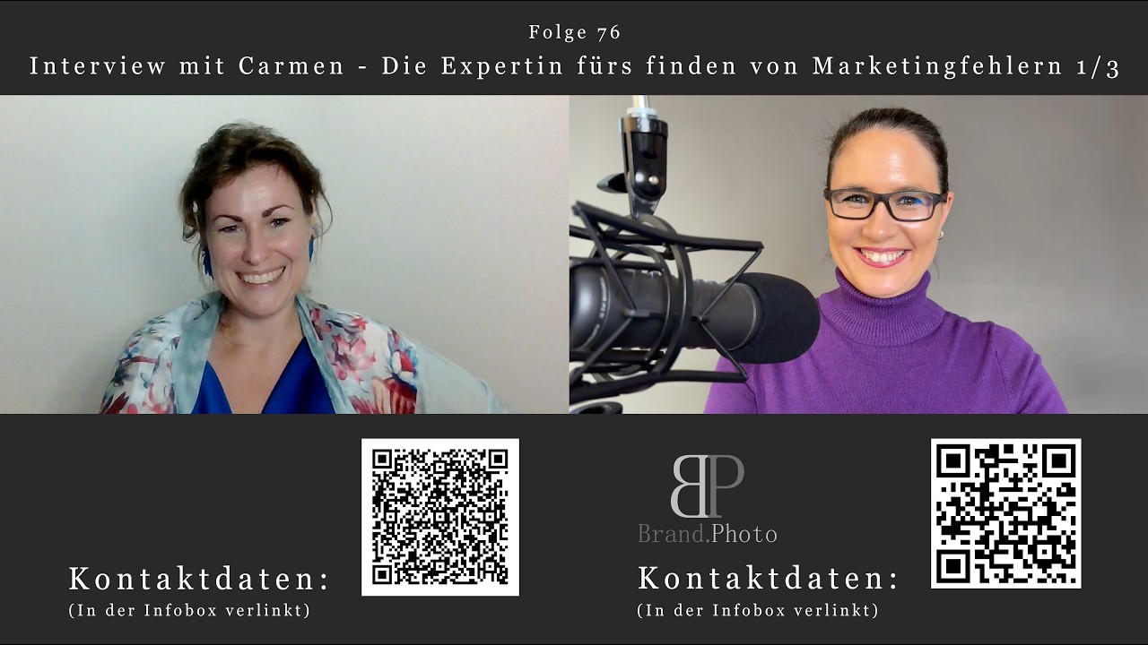 Marke stärken, Mitarbeiter motivieren | Podcast Folge 76 | Teil 1 Carmen Brablec | Brand.Photo