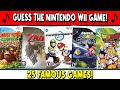 Guess wii games by the music  nitendo wii quiz