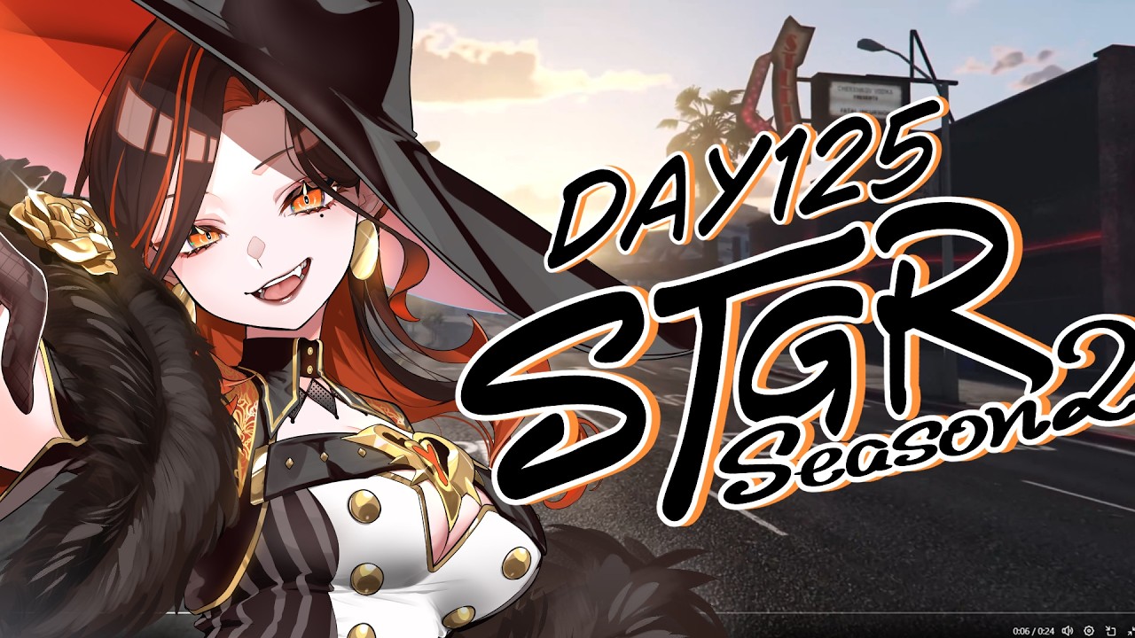 【#ストグラseason2】Day125 よなかさんの一日 - 夜仲コウ【陽向コウ/Vtuber #まひる間 #ストグラ #ハンタスマ 】