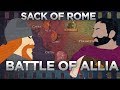 Battle of allia and sack of rome  rise of the republic documentary