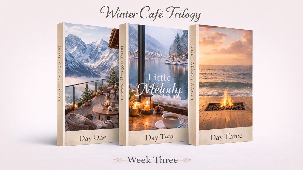 Winter Café Trilogy – Week Three | Calm & Beautiful Background Music Collection | Little Melody