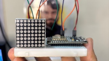 Soldering | MAX7219 8x8 LED Matrix - Basics | Working | 😲😲#soldering #solderingiron #diy #esp32