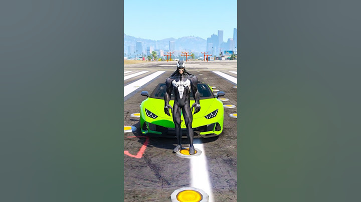 GTA V : SPIDERMAN VS VENOM #shortsfeed #shorts #viralshort #gtav