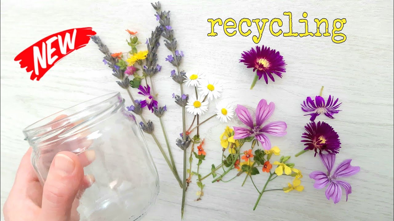 2 очень милые идеи из стеклянных банок / Смотри, что я сделала 😍