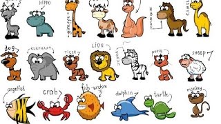 The exciting animal world!animals are part of our living world.we see
so many animals around us.different shapes, size and color.animals
like zebra, dog, cow...
