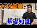 木材塗装の基礎知識 塗る前にすること いつ塗るのか? 塗料の種類など