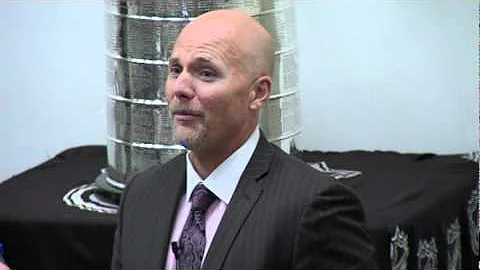 Chicago Blackhawks' Jay Blunk '86