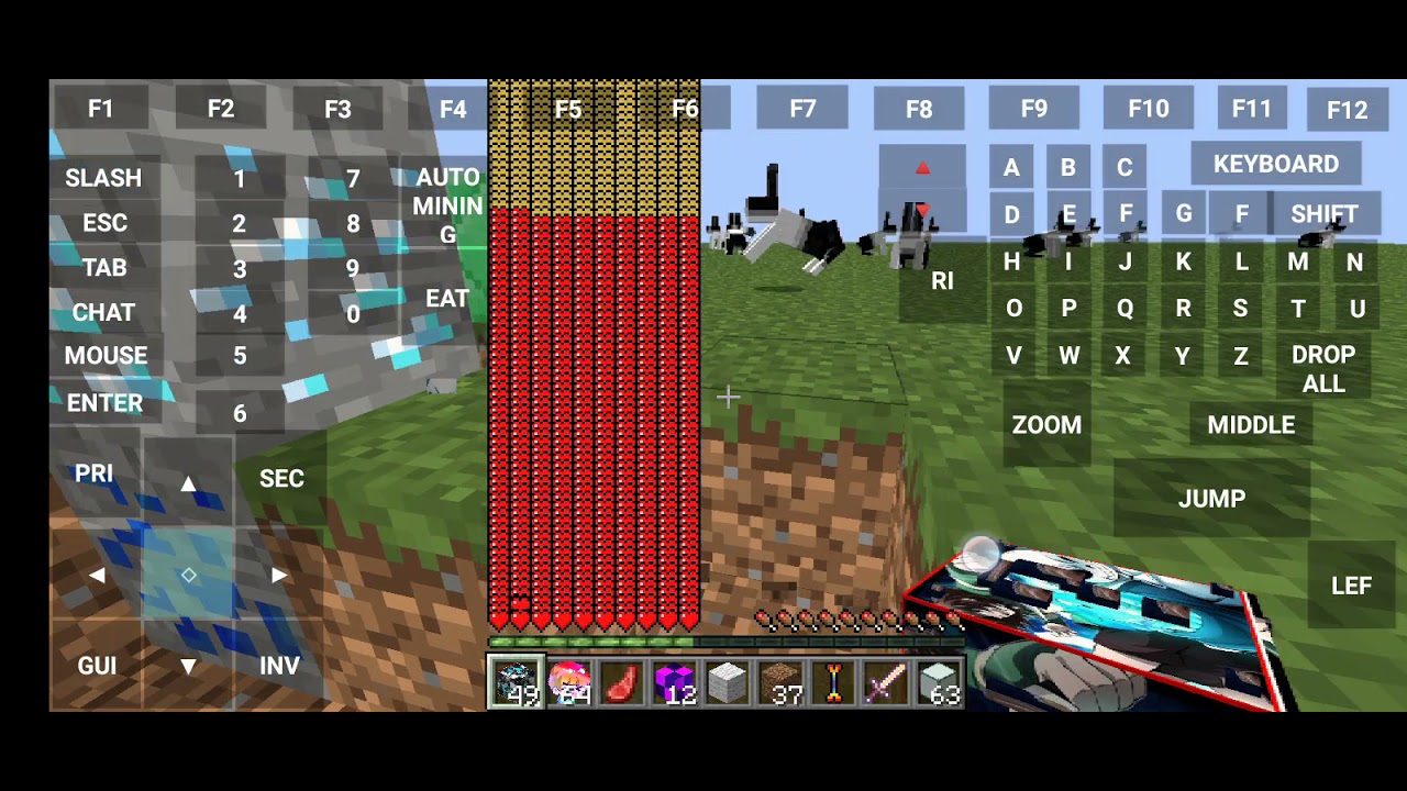 how to install sans lucky block mod vision 1.8.9 YouTube