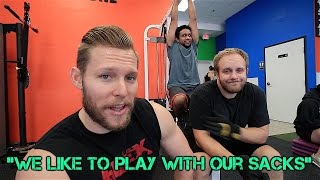 We Like To Play With Our Sacks - Epic Hacky Sack Fitness Battle