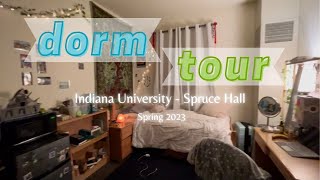 freshman year dorm tour: indiana university - spruce hall