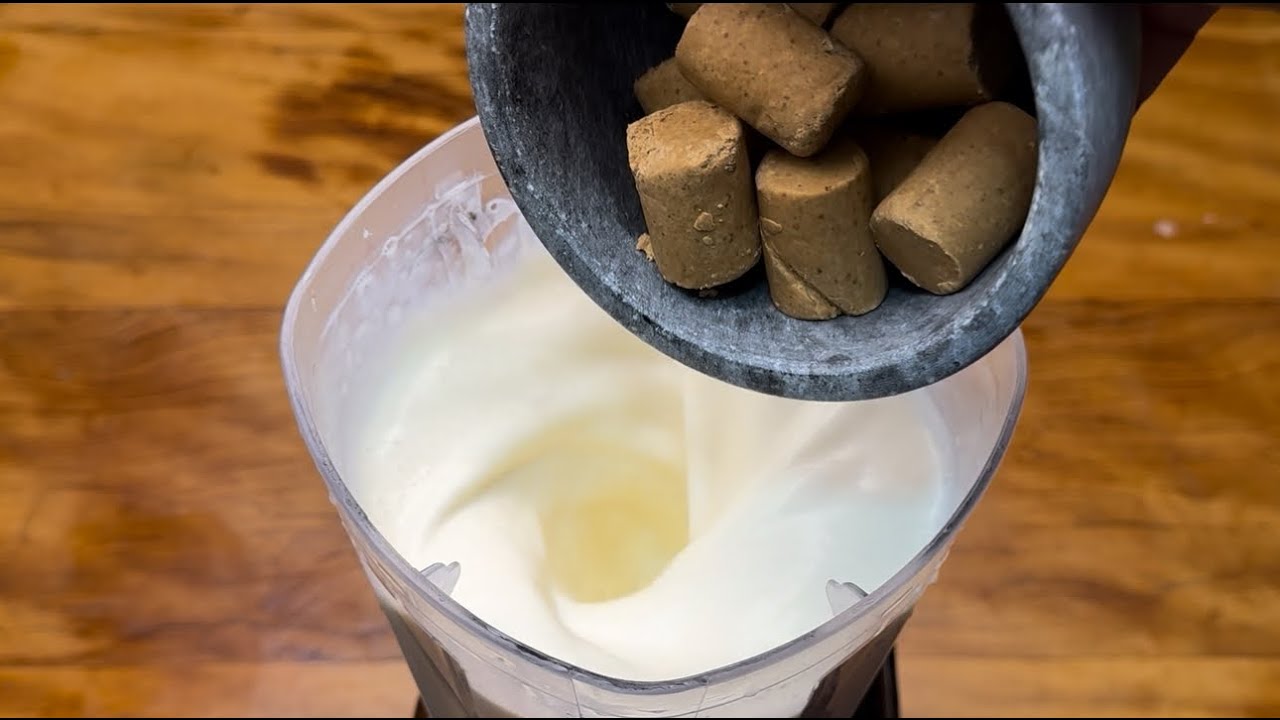 e impossível dar errado e so bater no liquidificador e pronto