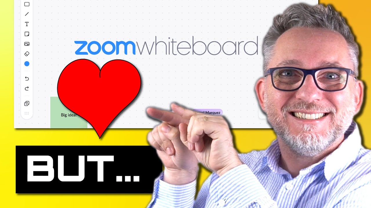 NEW Zoom WHITEBOARD Review and Demo (2022 feature... - youtube