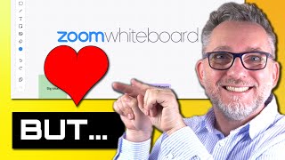 NEW Zoom WHITEBOARD Review and Demo (2022 feature included in the FREE plan)