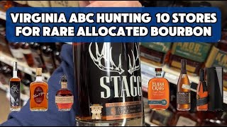 Hunting 10 Virginia ABC Stores for Allocated and Rare Bourbon! Let's See What Whiskey We Can Find!