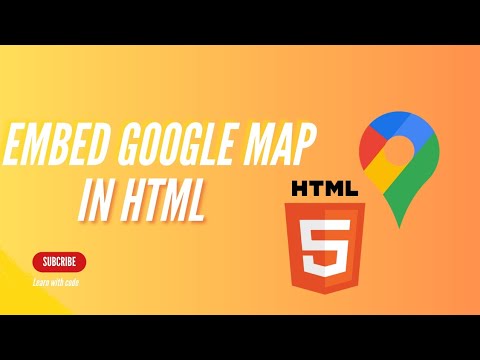 How to add google map in html | embed tag in html | google map in html ...