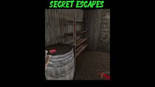 Rouft Escape Secret Door #shorts #granny #horrorgaming
