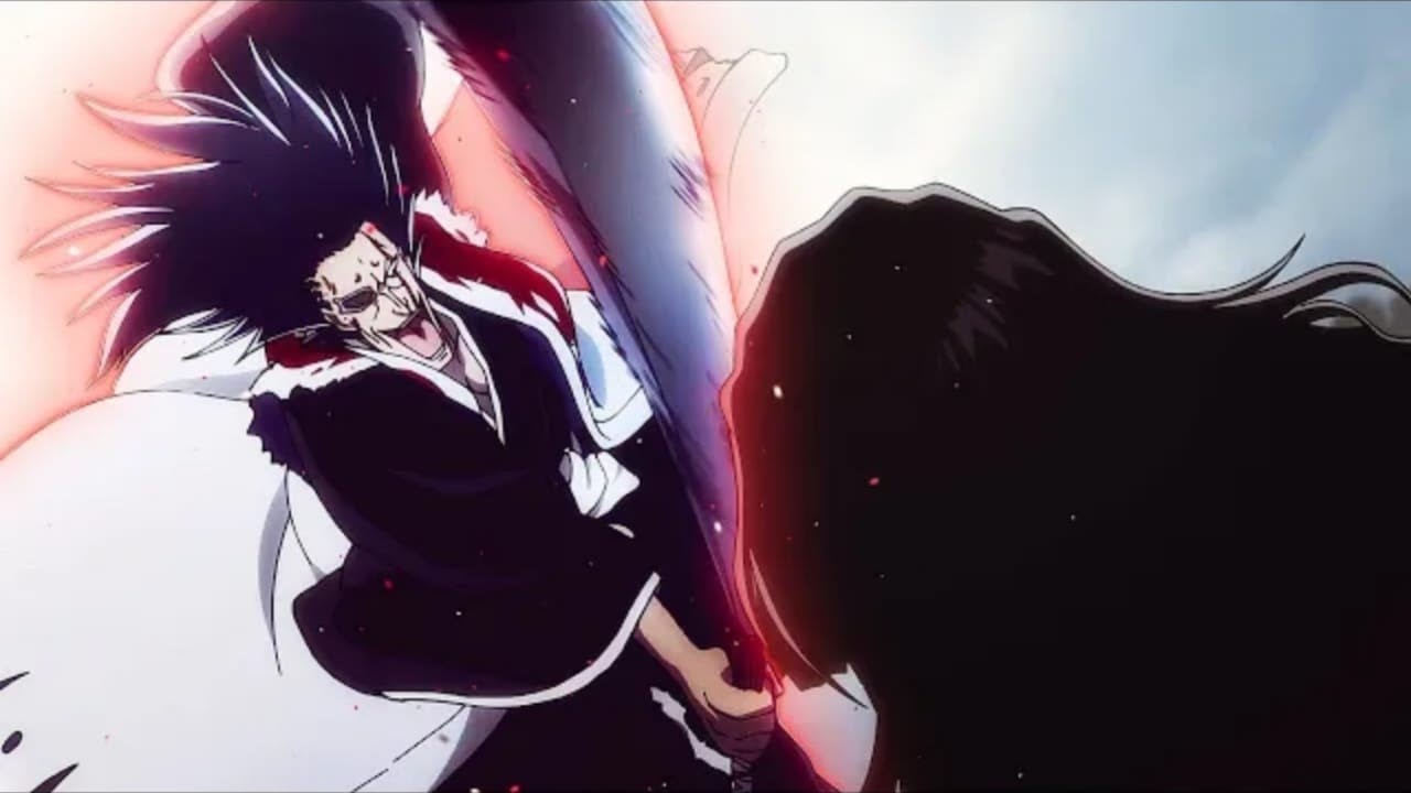 『BLEACH TYBW』 Kenpachi startled by Yhwach's power after rush into a