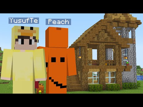 Minecraft SMP Başlangıç İlk Bölüm @Peach @Vales