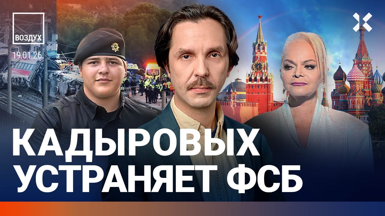 ФСБ против Кадыровых. Заблокированы миллионы карт. Авария на ЖД, десятки жертв | Жуковский | ВОЗДУХ