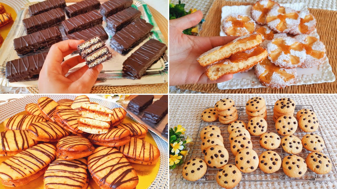 4 وصفات  للاطفال تهنيك من السقاطة 🧒 ميني كيك/ميريندينا/كوكيز/مادلين